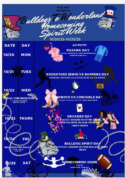  Homecoming Spirit Week